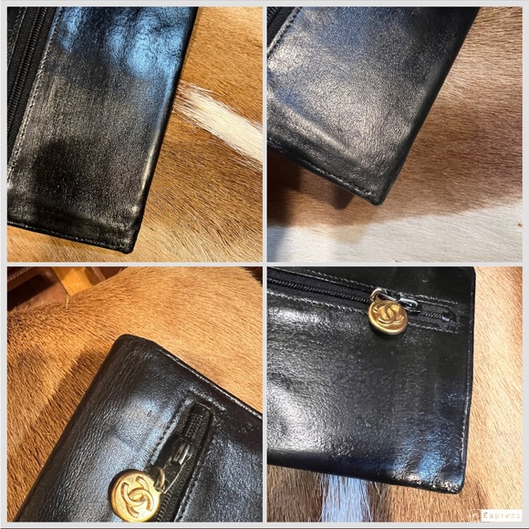 Chanel Double Flap Pouch🥰Rare vntg 🥰Super Attractive🥰 Beautiful piece Authentic💯 - Picture 8 of 16